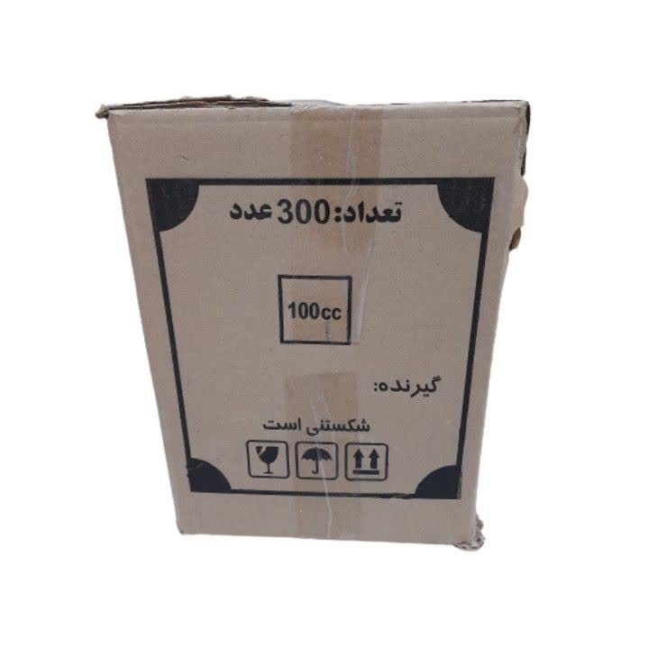 لیوان حجامت شعبانی سایز 100کارتن 300عددی