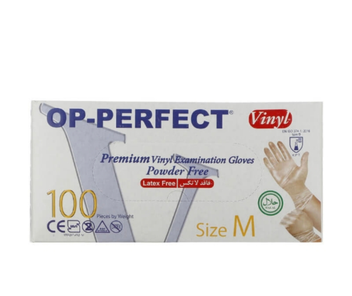 دستکش ونیل سایزمدیوم
